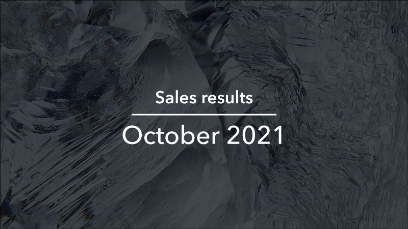 ALROSA reports its October 2021 diamond sales results